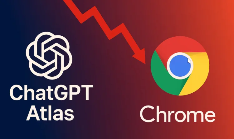 Google hisseleri ChatGPT Atlas sonrası 100 milyar dolar eridi