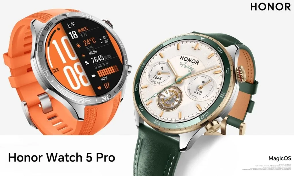 15 güne kadar pil ömrü sunan Honor Watch 5 Pro tanıtıldı