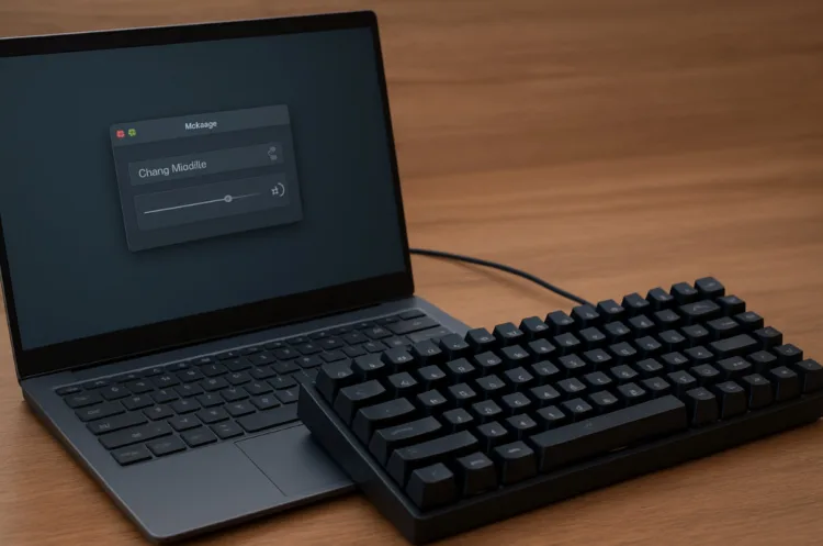 Laptop klavyesini mekanik klavyeye dönüştürmek
