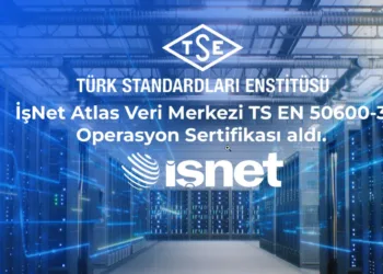 İşNet, Atlas Veri Merkezi için aldığı TS EN 50600-3 sertifikasıyla operasyonel güvenilirliğini güçlendirdi. Regülasyona tabi sektörlere üst düzey hizmet sunuyor.