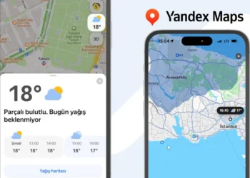 Yandex Hava Durumu artık Yandex Maps’te: Anlık yağış ve 24 saatlik tahmin görünüyor