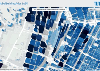 Dünya ilk kez bu kadar net! Gezegenin üç boyutlu bina haritası ortaya çıktı