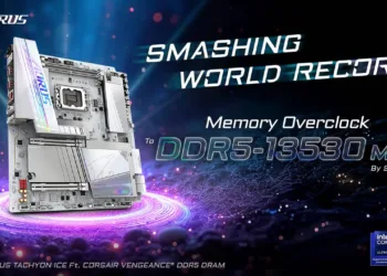 GIGABYTE Z890 AORUS TACHYON ICE ile DDR5 dünya rekorunu kırdı!
