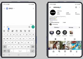 Samsung’dan geniş ekranlı katlanabilir telefon geliyor!