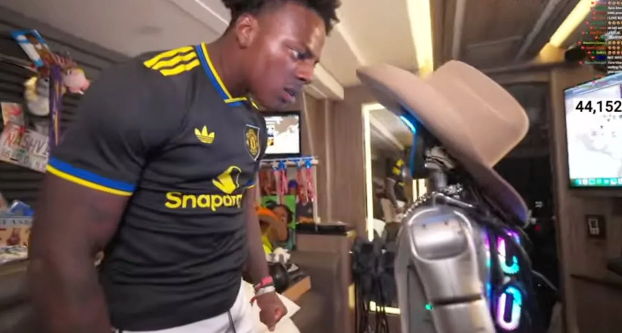 IShowSpeed, Viral Robot Rizzbot’u Canlı Yayında Parçaladı: Dava Açıldı