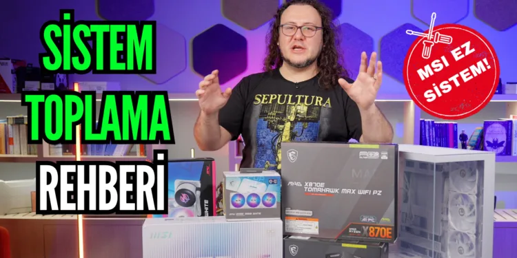 Sistem toplama rehberi: 2026 g&uuml;ncel donanımlarla sistem nasıl toplanır? Adım adım anlattık.