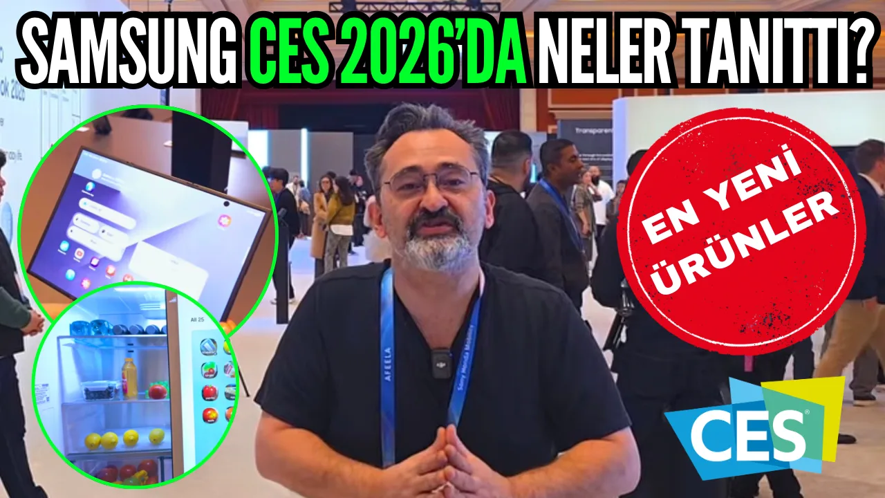 CES 2026 Samsung stand turu: Ekran, yapay zeka, akıllı ev ve dahası…