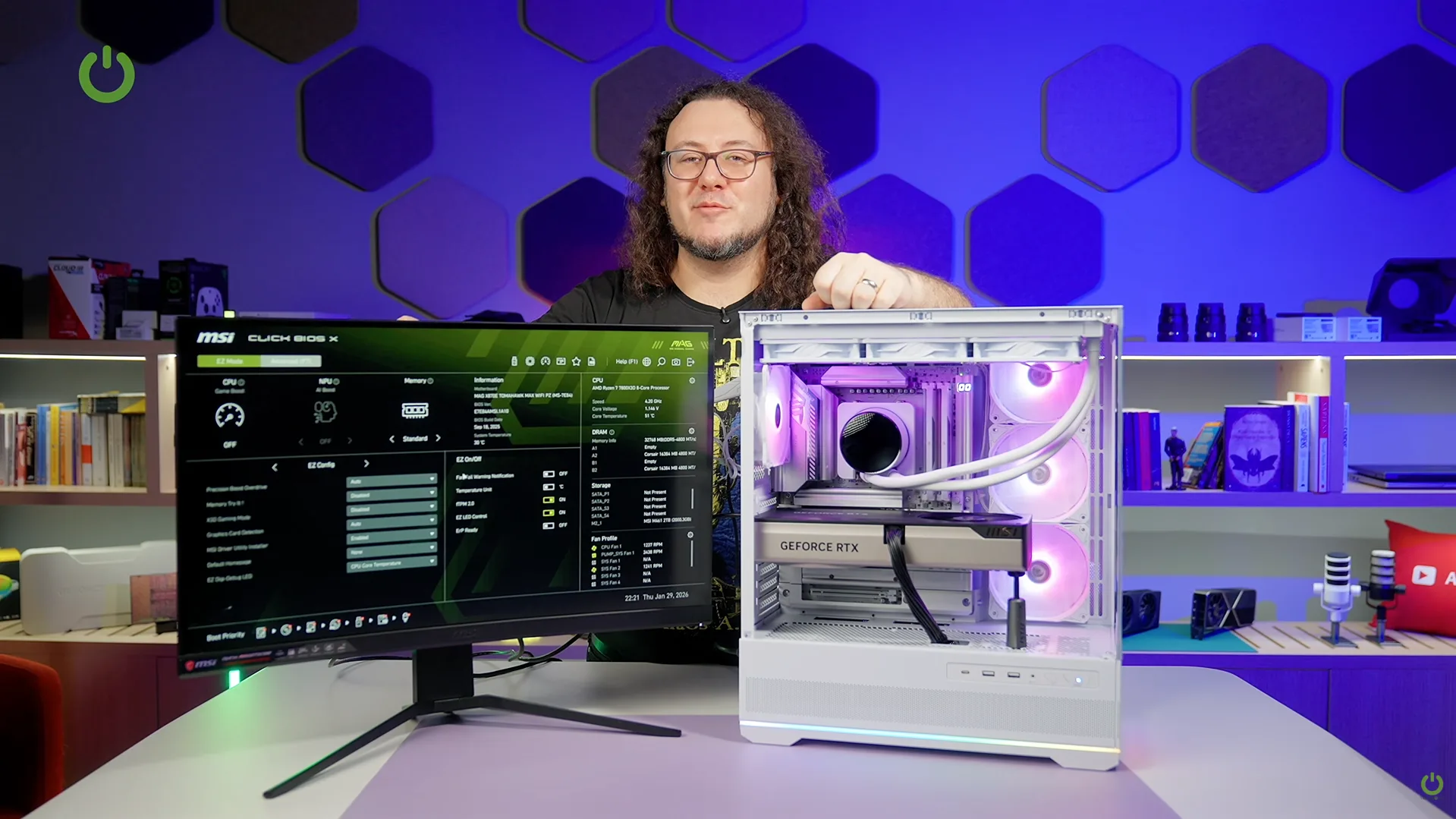 t&uuml;m par&ccedil;alar takılı halde kasa - sistem toplama