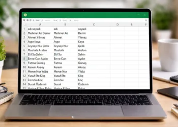 Excel’de İsim Soyadı Ayırma: CTRL + E ile Otomatik Bölme Nasıl Yapılır?