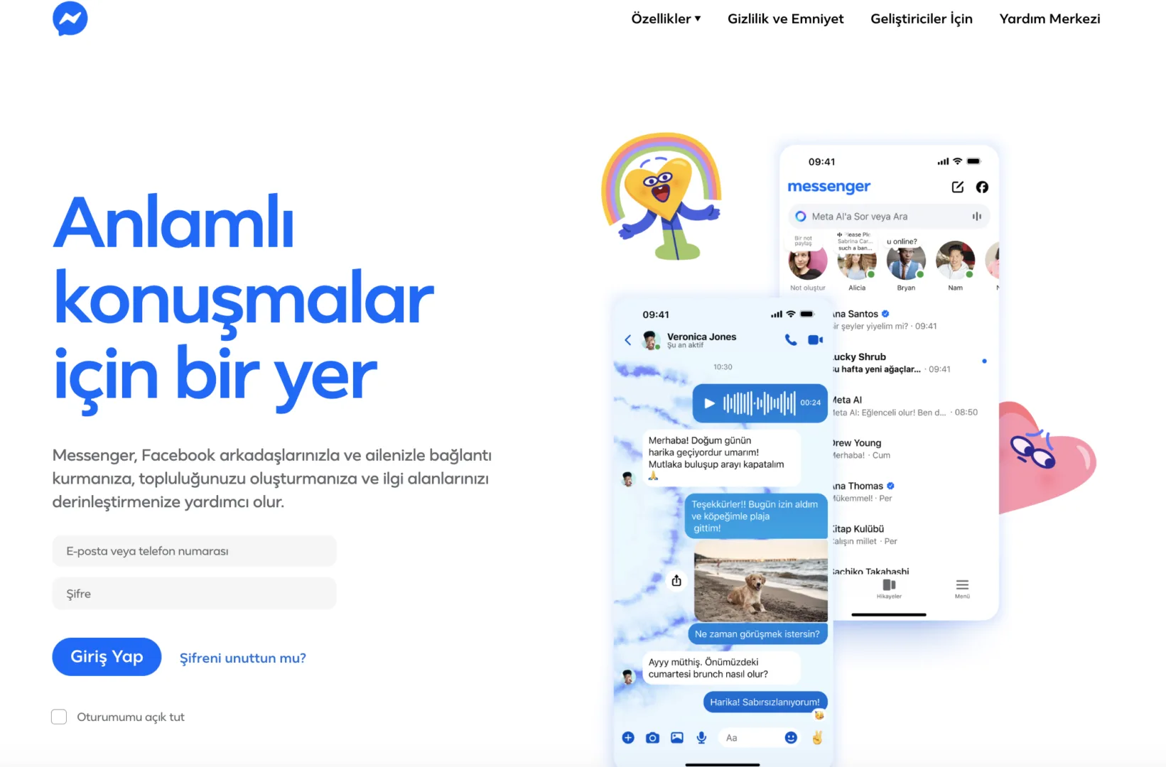 Facebook Messenger sitesi kapanıyor