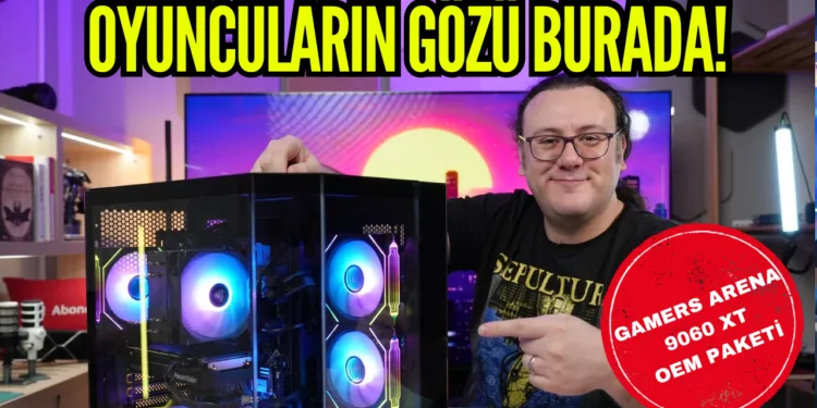 Oyuncuların g&ouml;z&uuml; burada! Gamers Arena 9060 XT OEM paketi inceleme