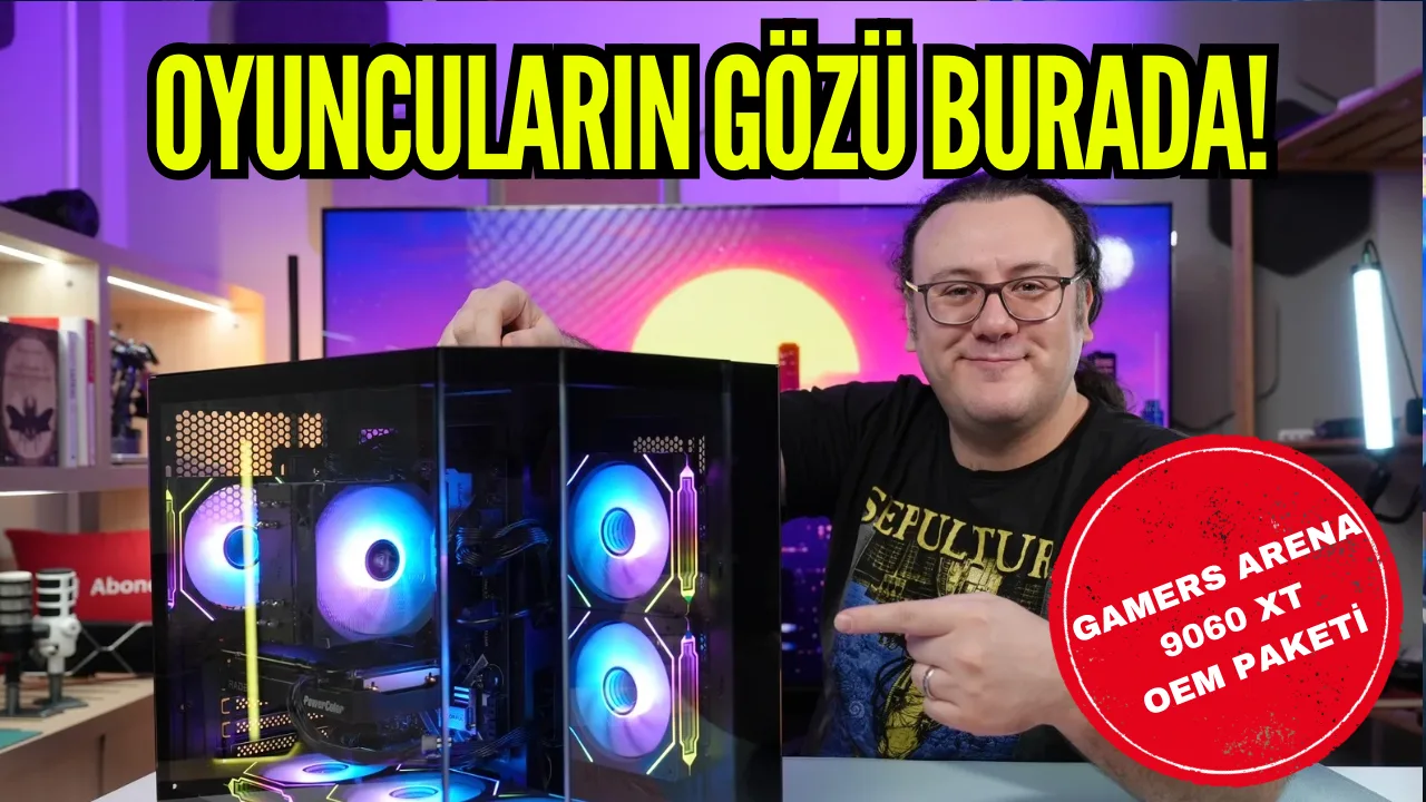 Oyuncuların g&ouml;z&uuml; burada! Gamers Arena 9060 XT OEM paketi inceleme