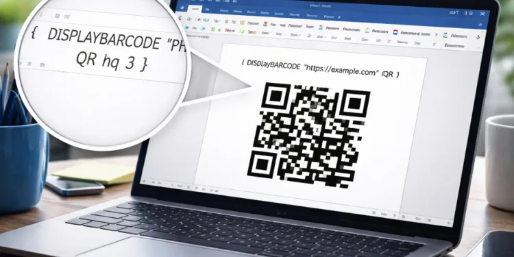 Word ile QR kod nasıl &uuml;retilir? İnternetsiz y&ouml;ntemle anında QR kodu oluşturma