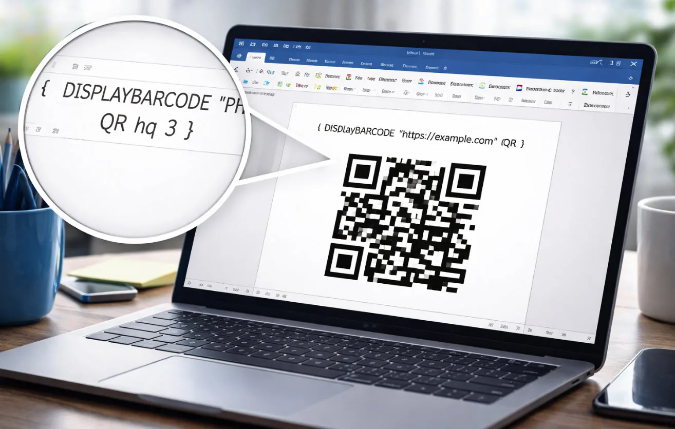 Word ile QR kod nasıl üretilir? İnternetsiz yöntemle anında QR kodu oluşturma
