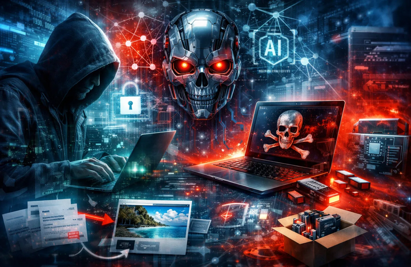 Yapay zeka destekli siber saldırılar g&uuml;venlik &ouml;nlemlerini aşıyor